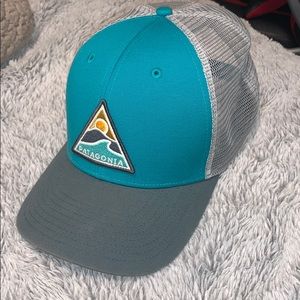 Teal Patagonia hat